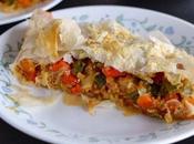 Austrian Vegetable Strudel