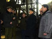 DPRK Premier Visits Iron Steel Mills
