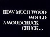 #1,267. Much Wood Would Woodchuck Chuck (1976)