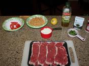 Recipe: Gluten Free Steak with Chickpeas, Tomatoes, Feta