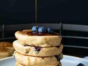 Healthy Vegan Blueberry Pancakes