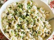 Creamy Pasta Salad with Peas Bacon