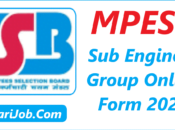 MPESB Engineer Group Online Form 2024