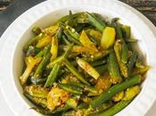 Kachche Wali Bhindi Okra with Mango