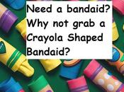 Crayola-shaped Kids' Bandages Magic Cure Tears Tantrums?