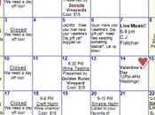 February Hoppin' Happenings Grapes Calendar Events 2014