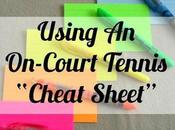 Using On-Court Tennis “Cheat Sheet” Podcast