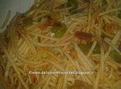 Vegetables Noodles with Indian Masala