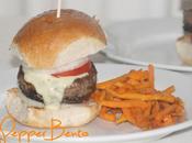 Pepper’s Beef Burgers With Sweet Potato Fries Recipe