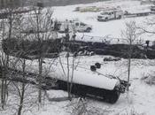 Another Hour, Industrial Disaster: Train Carrying Crude Derails Spills Pennsylvania