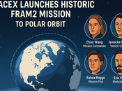SpaceX Launches Historic Fram2 Mission Polar Orbit