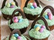 Easter Basket Cupcakes