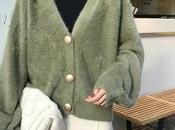Elevate Your Wardrobe with Green Cardigan Sweater