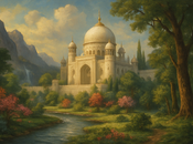 ChatGPT Illustrates First Lines "Kubla Khan"