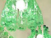 Design Philippe Peltier Plastic Bottle Lamp