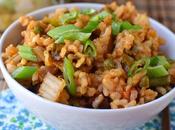 Vegetarian Kimchi Fried Rice (Kimchi Bokkeumbap)