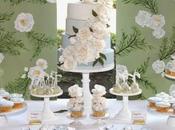 Beautiful Wedding Table Cupcake
