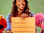 Rutina Wesley Makes Plan with Muppets