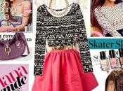 Celebrity Fashion Looks:: Ariana Grande Valentino Flared Skirt