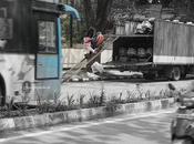 Vehicle Driving Follow Lane Discipline