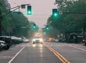 Street Hoboken Foggy Morning