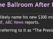 Trump's "Crown Envy" Monument Himself Will Dwarf White House