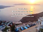 Best Food Restaurant Fira Santorini with Sunset View #fira #restau...