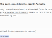 NeoWaySolution Review: Should Avoid This ASIC-Warned Platform