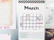 Free March 2014 Calendar