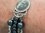 Prima Bead “Shades Grey” Toggle Bracelet