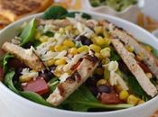 Salad with Black Beans Corn Citrus Blasamic Vinaigrette
