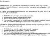 Connecticut’s Unregistered Owners Must Surrender Their Weapons