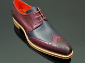Wine Nighttime: Jeffery West Love 4516 Burgundy/Navy Wingtip