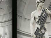 Italy Condemns Tasteless Showing Michelangelo's David Holding Assault Rifle
