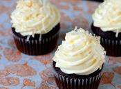 Chocolate Coffee Cupcakes with Coconut Frosting