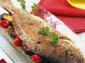 Moroccan Recipes: Baked Fish with Tomatoes Aubergines