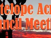 Antelope Acres Council Feature Speakers Public Issues Mar.