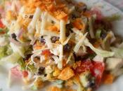 Sometimes Healthy Light Chicken Taco Salad