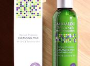 Andalou Naturals Apricot Probiotic Cleansing Milk Non-GMO Botanics Dry, Sensitive Skin