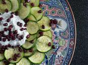 Indian Spiced Courgette Pomegranate Salad