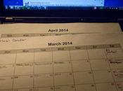 Editorial Calendar Getting Organized During Bloggiesta