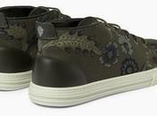Florals Spring? Groundbreaking!: Gucci Leather-Trimmed Flower Print Canvas Sneaker