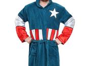 Captain America Bathrobe Makes Feel Like Bathroom Superhero