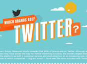 Using Twitter Ahead: Which Brands Rule Twitter? [Infographics]