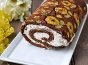 Patterned Swiss Roll Cake