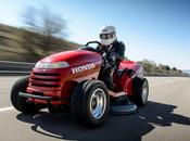 Honda’s Mean Mower Fastest Lawnmower World