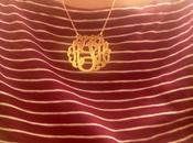 Alison Initials Monogram Necklace