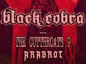 BLACK COBRA Confirms West Coast Tour Dates Cutthroats Årabrot Provide Support Five-Date