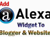 Install Alexa Widget Blogs