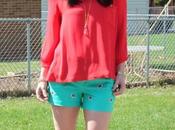 Outfit: Watermelon Shorts? Please!